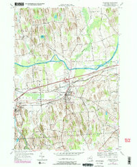 Weedsport 1954 topographic map thumbnail
