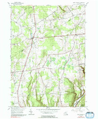 West Leyden 1955 topographic map thumbnail