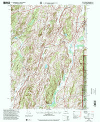 West Pawlet topographic map thumbnail
