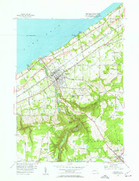 Westfield 1954 topographic map thumbnail