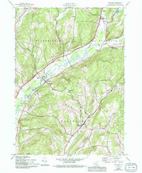 Westford 1943 topographic map thumbnail