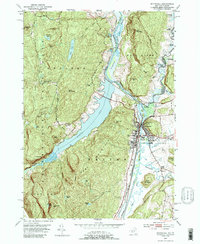 Whitehall 1950 topographic map thumbnail