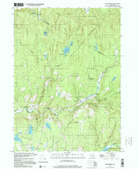 Willowemoc 1997 topographic map thumbnail