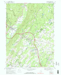 Wurtsboro 1969 topographic map thumbnail