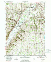 Wyoming 1951 topographic map thumbnail