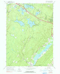 Yankee Lake 1966 topographic map thumbnail