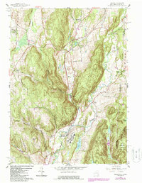 Amenia 1958 topographic map thumbnail