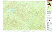 Ampersand Lake 1999 topographic map thumbnail