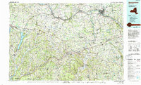 Amsterdam 1985 topographic map thumbnail
