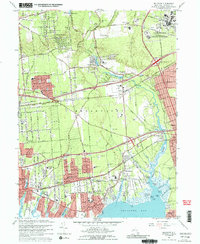 Bellport 1967 topographic map thumbnail