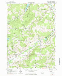 Black Creek 1964 topographic map thumbnail