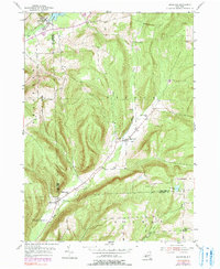 Bradford 1953 topographic map thumbnail