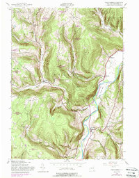 Breakabeen 1943 topographic map thumbnail