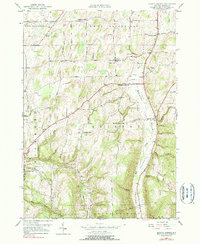 Bristol Center 1951 topographic map thumbnail