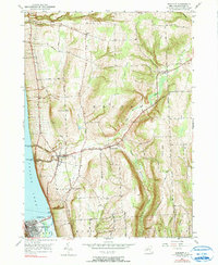 Burdett 1950 topographic map thumbnail