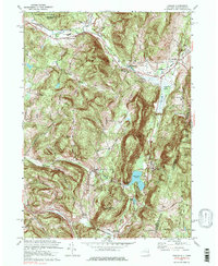 Canaan 1973 topographic map thumbnail
