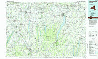 Canandaigua 1983 topographic map thumbnail