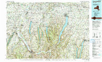 Canandaigua 1983 topographic map thumbnail