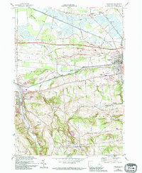 Canastota 1957 topographic map thumbnail