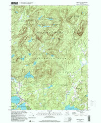 Caroga Lake 1997 topographic map thumbnail