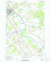 Carthage 1943 topographic map thumbnail