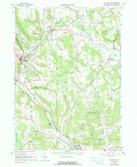 Cattaraugus 1963 topographic map thumbnail