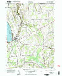 Cazenovia 1943 topographic map thumbnail