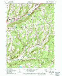 Charlotteville 1943 topographic map thumbnail