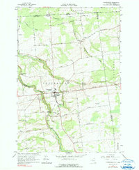 Chateaugay 1964 topographic map thumbnail