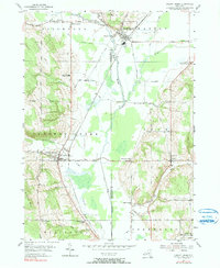 Cherry Creek 1954 topographic map thumbnail