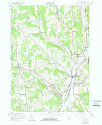 Cincinnatus 1943 topographic map thumbnail