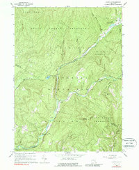 Claryville 1966 topographic map thumbnail
