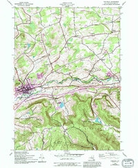 Cobleskill 1943 topographic map thumbnail