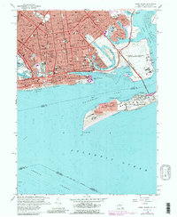 Coney Island 1966 topographic map thumbnail