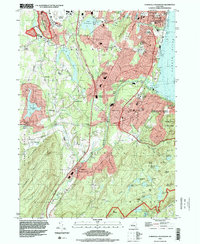 Cornwall-on-Hudson 1994 topographic map thumbnail