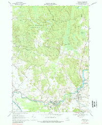 Croghan 1966 topographic map thumbnail