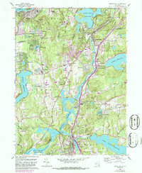 Croton Falls 1960 topographic map thumbnail
