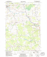 Fort Covington 1993 topographic map thumbnail