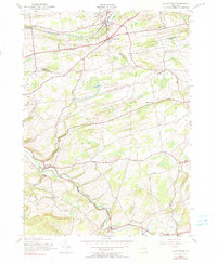 Gallupville 1944 topographic map thumbnail