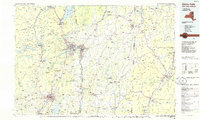 Glens Falls 1986 topographic map thumbnail