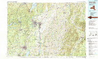 Glens Falls 1989 topographic map thumbnail