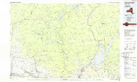 Gloversville 1985 topographic map thumbnail