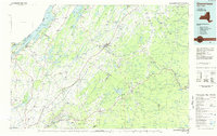 Gouverneur 1985 topographic map thumbnail