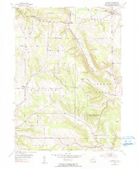 Hamlet 1954 topographic map thumbnail