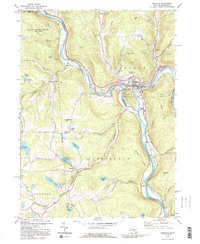 Hancock 1992 topographic map thumbnail