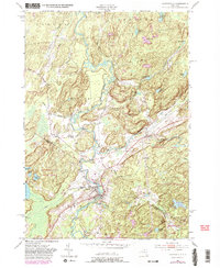 Harrisville 1951 topographic map thumbnail