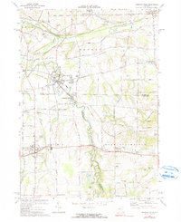 Honeoye Falls 1971 topographic map thumbnail