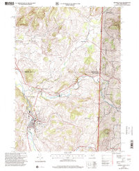 Hoosick Falls 1995 topographic map thumbnail
