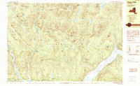 Hope Falls 1990 topographic map thumbnail
