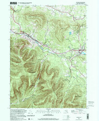 Hunter 1997 topographic map thumbnail